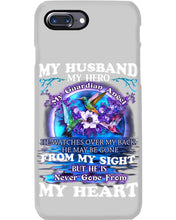 Load image into Gallery viewer, Hummingbird My Husband My Guardian Angel Gift For Angel Husband Phone case
