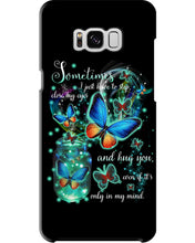 Load image into Gallery viewer, Butterfly Close My Eyes And Hug You Gift For Women Phone case
