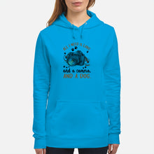 Load image into Gallery viewer, All I Need IS Love And A Camera And A Dog Gift For Dog Lovers Hoodie
