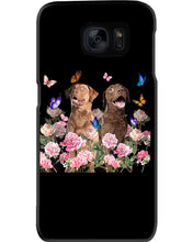 Load image into Gallery viewer, Gift For Dog LoversChesapeake Bay Retriever With Peonies Phone case

