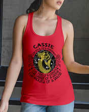 Load image into Gallery viewer, Gift For Cassie Girl The Soul Of A Mermaid Ladies Flowy Tank
