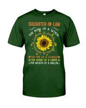 Load image into Gallery viewer, Daughter-in-law A Soul Of A Witch Fire Of A Lioness Guys Tee

