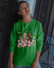 Load image into Gallery viewer, Gift For Dog LoversChesapeake Bay Retriever With Peonies Unisex Long Sleeve
