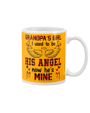 Load image into Gallery viewer, Grandpa's Girl I Used To Be His Angel Gift For Men Mug
