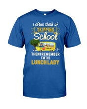 Load image into Gallery viewer, I Often Think Of Skipping School Gift For Kids Guys Tee
