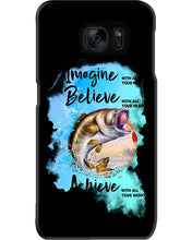 Load image into Gallery viewer, Fishing With All Your Heart Gift For Men Phone case
