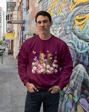 Load image into Gallery viewer, Gift For Dog LoversChesapeake Bay Retriever With Peonies Sweatshirt

