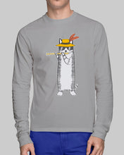 Load image into Gallery viewer, Cat Plays Flute Special Custom Design For Music Lovers Unisex Long Sleeve
