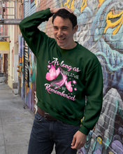Load image into Gallery viewer, As Long As I Breathe You'll Be Remembred Custom Gift For Family Sweatshirt
