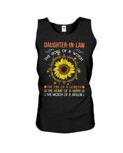 Load image into Gallery viewer, Daughter-in-law Soul Of A Witch The Fire Of Lioness Unisex Tank Top
