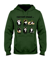 Load image into Gallery viewer, Current Black Cat's Mood Gift For Cat Lovers Hoodie
