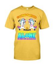 Load image into Gallery viewer, Camping Partners Because Going Crazy Alone Is Just Not As Much Fun Guys Tee
