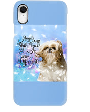 Load image into Gallery viewer, Angels And Shih Tzu Are Not Different Gift For Dog Lovers Phone case
