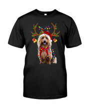 Load image into Gallery viewer, Australian Terrier Gorgeous Reindeer Christmas Gift For Dog Lovers Guys Tee
