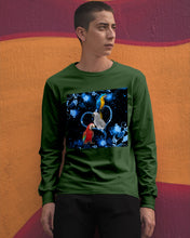 Load image into Gallery viewer, Lovely Phone Case Twinkling Blue Heart Gift For Parrots Lovers Unisex Long Sleeve
