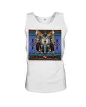 Load image into Gallery viewer, Lovely Phone Case With Native American Style Wolf Gift For Wolf Lovers Unisex Tank Top
