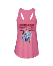 Load image into Gallery viewer, Daughter In Law's Best Friend Son's Best Partner In Crime Gift For Mom In Law Ladies Flowy Tank
