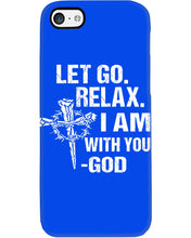 Load image into Gallery viewer, Let You Relax I Am With You Gray Background Phone case
