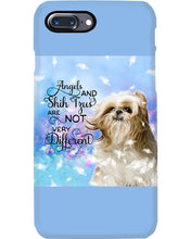 Load image into Gallery viewer, Angels And Shih Tzu Are Not Different Gift For Dog Lovers Phone case
