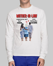 Load image into Gallery viewer, Daughter In Law's Best Friend Son's Best Partner In Crime Gift For Mom In Law Unisex Long Sleeve
