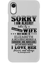 Load image into Gallery viewer, Gift For Husband I Love Here Forever And Always Phone case

