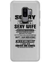 Load image into Gallery viewer, Gift For Husband Taken By An August Sexy Wife Who Happens To Cuss A Lot Phone case

