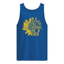 Load image into Gallery viewer, Be A GiGi Sunflowers Gift For Gigi Unisex Tank Top
