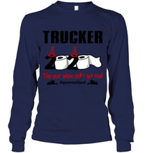 Load image into Gallery viewer, 2020 The Year When Shit Got Real Quarantined Gift For Trucker Unisex Long Sleeve
