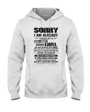 Load image into Gallery viewer, I'm Already Taken By    September Sexy And Crazy Girl For Birthday Gift Hoodie

