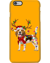 Load image into Gallery viewer, Beagle Gorgeous Reindeer Xmas Lights Gift For Dog Lovers Phone case
