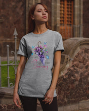 Load image into Gallery viewer, Butterflies Find Joy In The Journey Gift For Daughter Guys Tee
