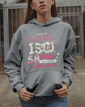 Load image into Gallery viewer, Made In September  1961 58    Years Of Being Awesome Trending Hoodie
