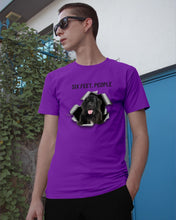 Load image into Gallery viewer, Labrador Retriever Six Feet People Unique Custom Design For Dog Lovers Guys Tee
