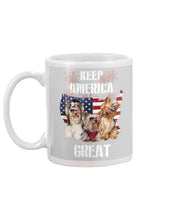 Load image into Gallery viewer, Keep America Great Yorkshire Terrier Gift For Dog Lovers Mug
