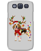 Load image into Gallery viewer, Beagle Gorgeous Reindeer Xmas Lights Gift For Dog Lovers Phone case
