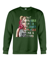Load image into Gallery viewer, Cool Harley Quinn Not Fragile Meaningful Gift For Girl Sweatshirt
