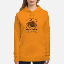 Load image into Gallery viewer, All I Need IS Love And A Camera And A Dog Gift For Dog Lovers Hoodie
