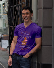 Load image into Gallery viewer, Cow I Need Somebody Who Sees The Crazy And Still Wants Me Guys V-Neck
