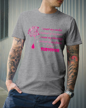 Load image into Gallery viewer, I Am A Survivor Breast Cancer Awareness Meaningful Gift Guys Tee
