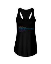 Load image into Gallery viewer, Colorful Ukulele Custom Design For Music Instrument  Lovers Ladies Flowy Tank
