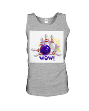 Load image into Gallery viewer, Bowling Wow Color Gift For Bowling Lovers Unisex Tank Top
