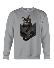 Load image into Gallery viewer, Cat In Your Front Pocket Perfect Gift For Friends Who Loves Cat Sweatshirt
