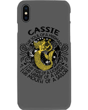 Load image into Gallery viewer, Gift For Cassie Girl The Soul Of A Mermaid Phone case
