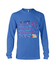 Load image into Gallery viewer, Butterflies When I Miss You I Just Have To Look Inside My Heart Gift For Lover Unisex Long Sleeve

