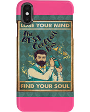 Load image into Gallery viewer, Lose Your Mind Find Your Soul Gift For Bartender Phone case
