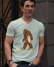 Load image into Gallery viewer, Bigfoot Come And Take It Simple Custom Design Guys V-Neck
