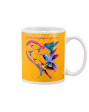 Load image into Gallery viewer, Hummingbirds Heart Shaped I Am A Simple Woman Gift For Mom Mug
