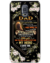 Load image into Gallery viewer, Lion Gift For  Papa You'll Always My Dad My Hero  Custom Design Phone case
