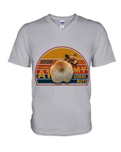 Load image into Gallery viewer, Corgi Stop Staring At My Butt Gift For Dog Lovers Guys V-Neck
