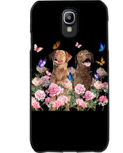 Load image into Gallery viewer, Gift For Dog LoversChesapeake Bay Retriever With Peonies Phone case
